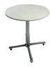 Round white table 30''x30'' (h)